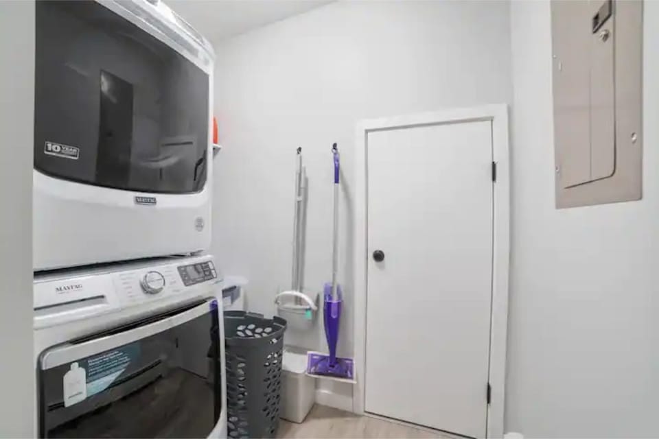 Washer and dryer