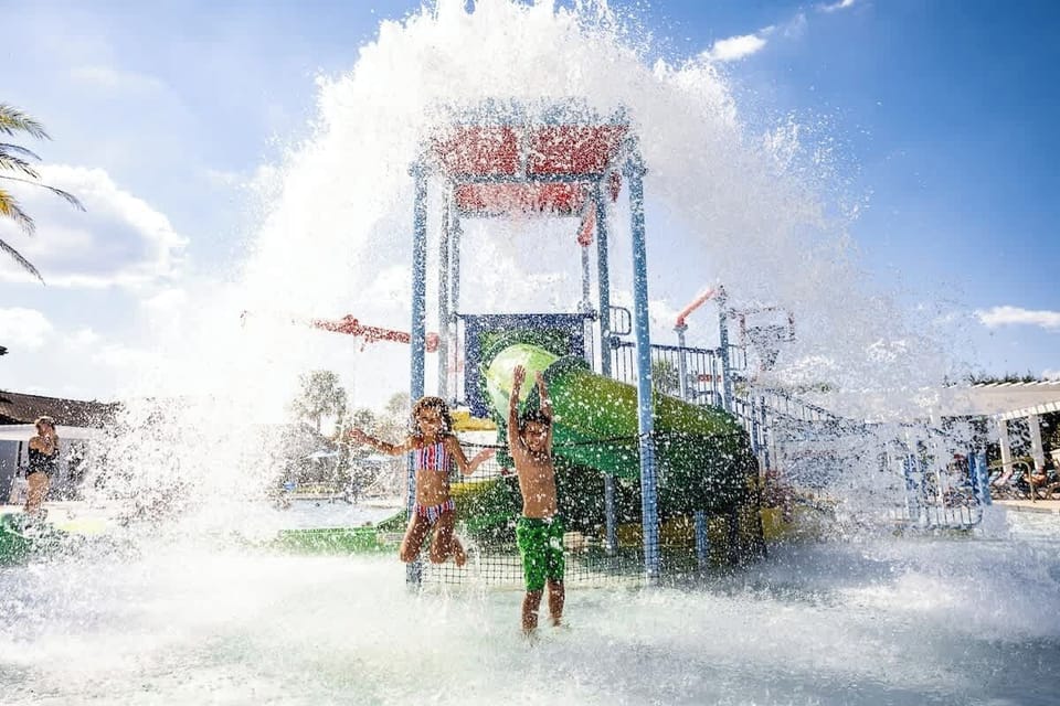 Windsor at Westside Resort amenity - Kid's splash park with water slide