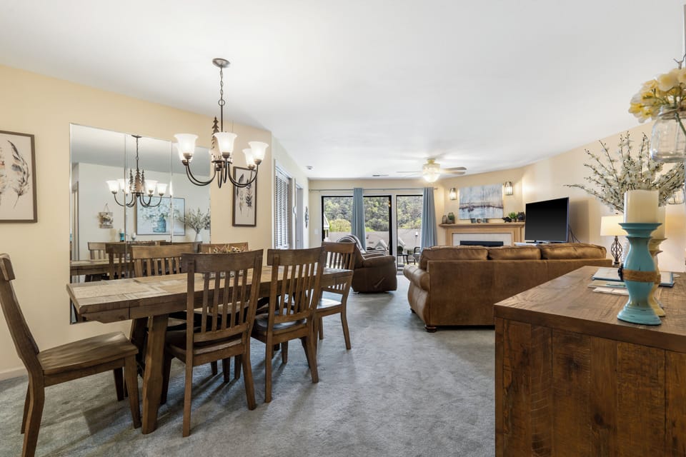 Dining and Living Area