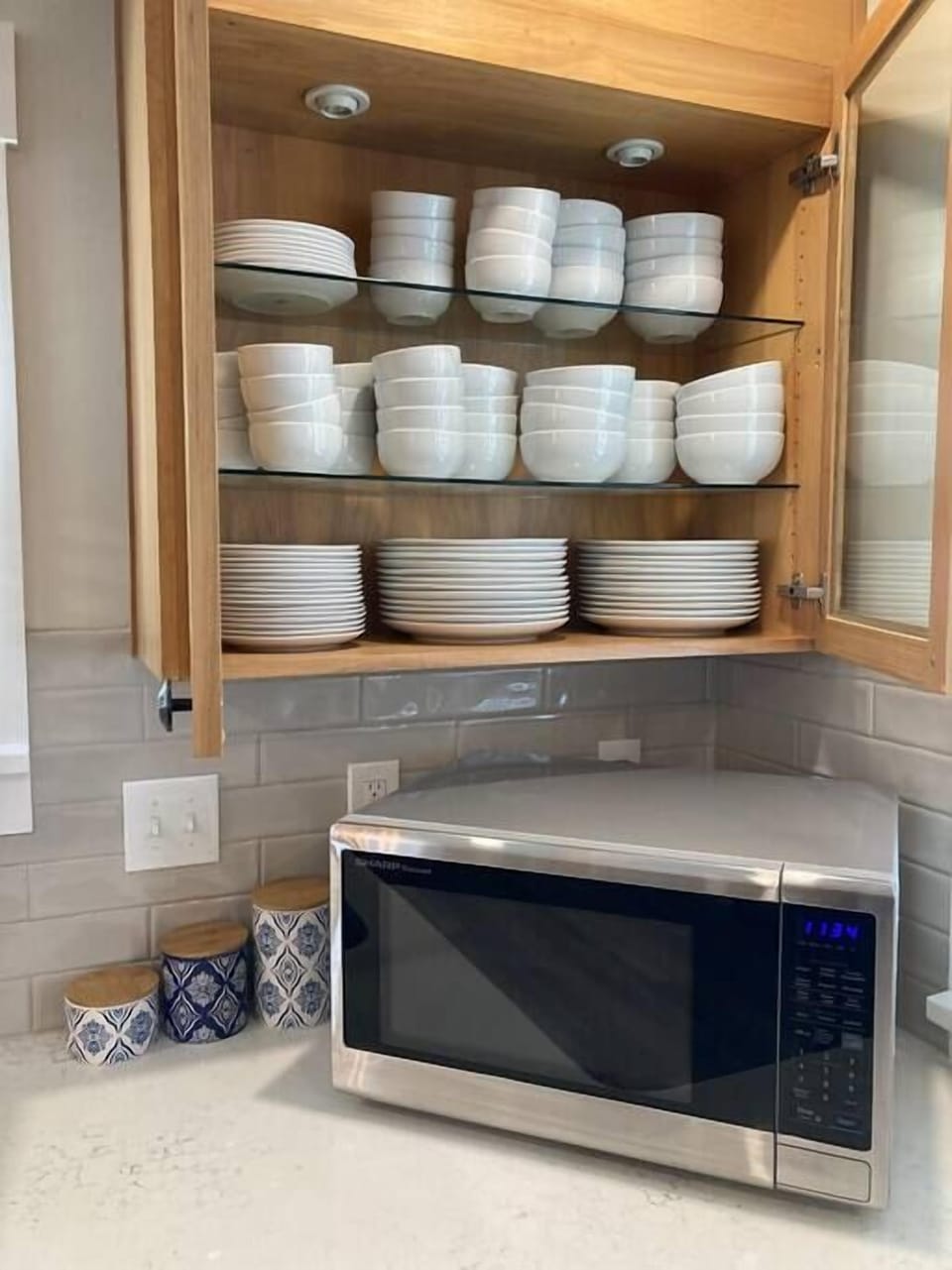 Dishes galore!
