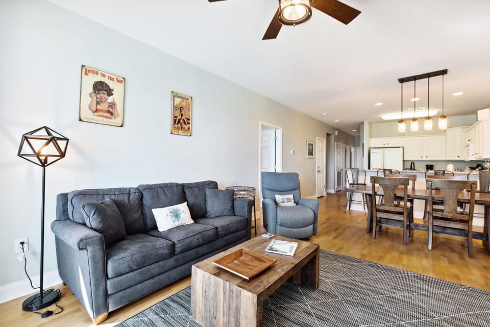 Living room and Dining area