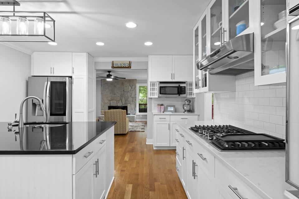 Well stocked kitchen