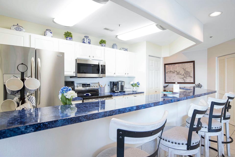 Everything you need to prepare wonderful meals during your stay.