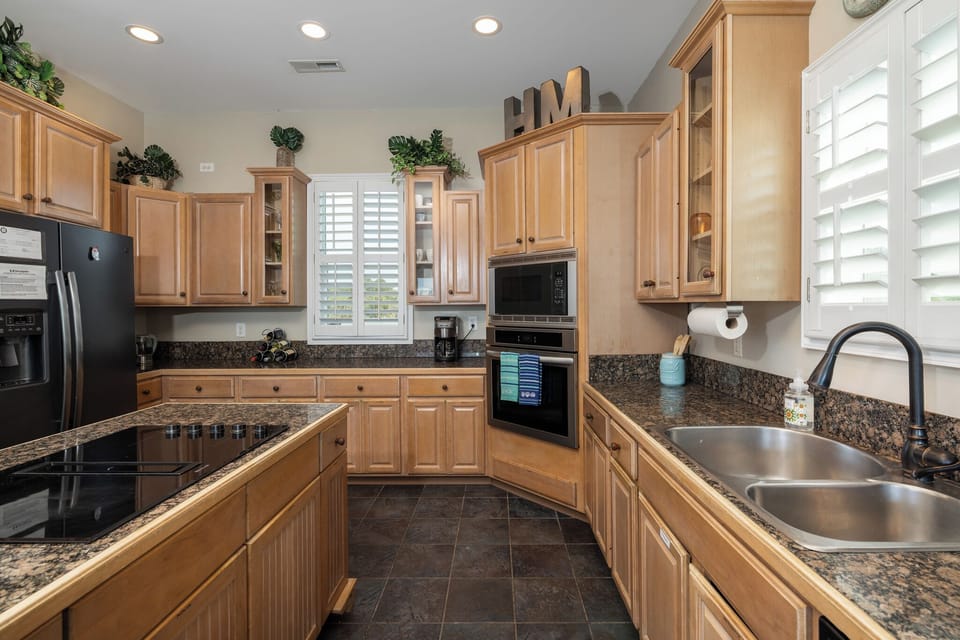Your fully equipped kitchen awaits