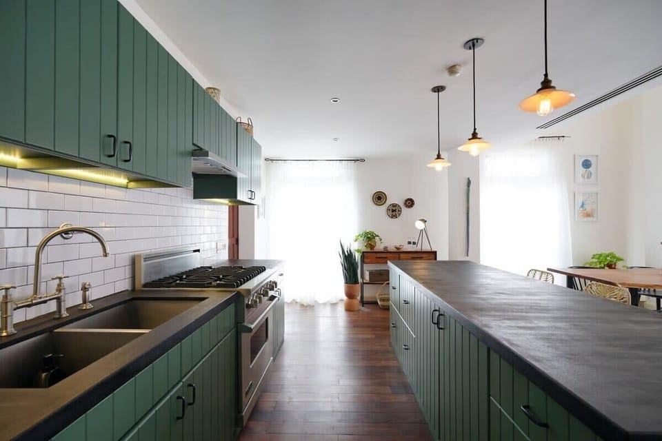 Fully equipped kitchen