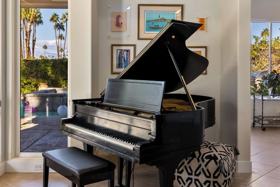 Practice on the piano!