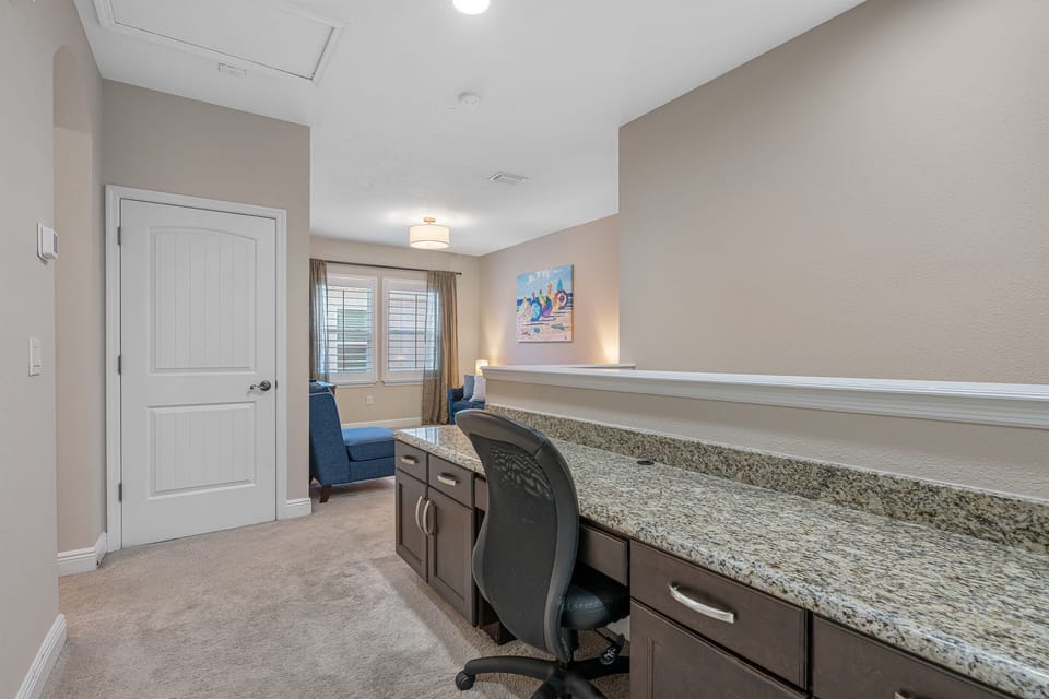 Do you have an urgent work meetings during your stay? We got you! Have your own working area in this beautiful property. If you have any questions, feel free to send us a message!