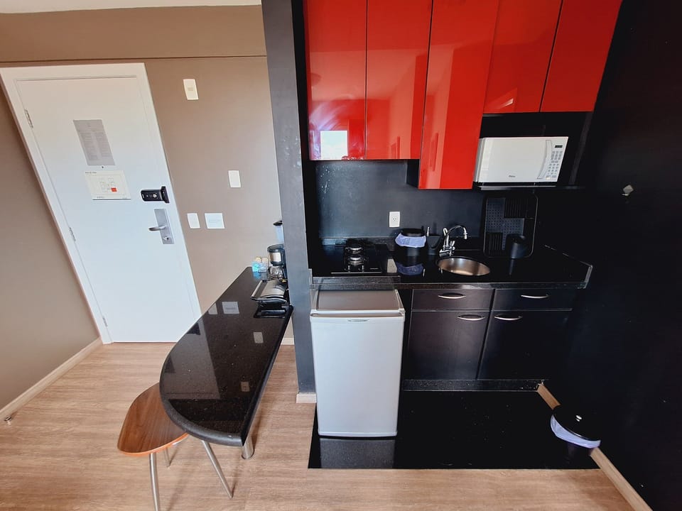 Apartment | Private kitchen | Mini-fridge, microwave, stovetop, toaster
