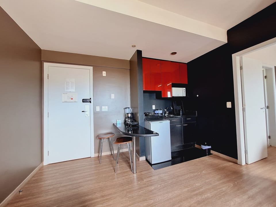 Apartment | Private kitchen | Mini-fridge, microwave, stovetop, toaster