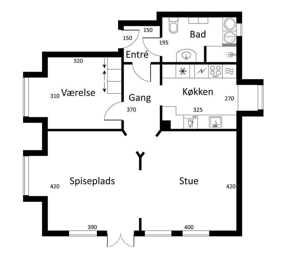 2 bedrooms, free WiFi