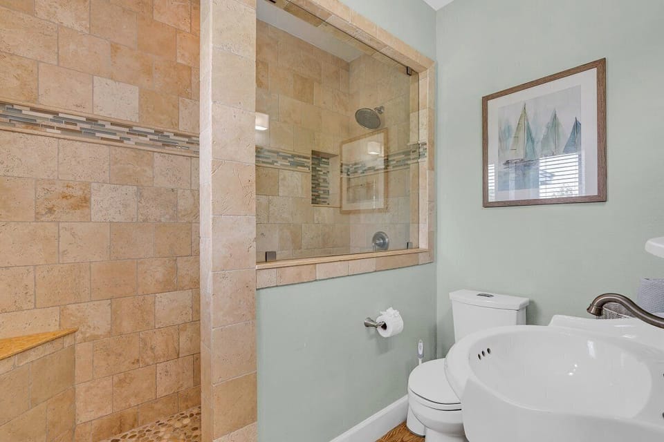 Master Bathroom view 1