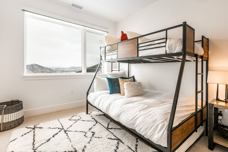 Bedroom 4 with Twin over Full Bunk Bed