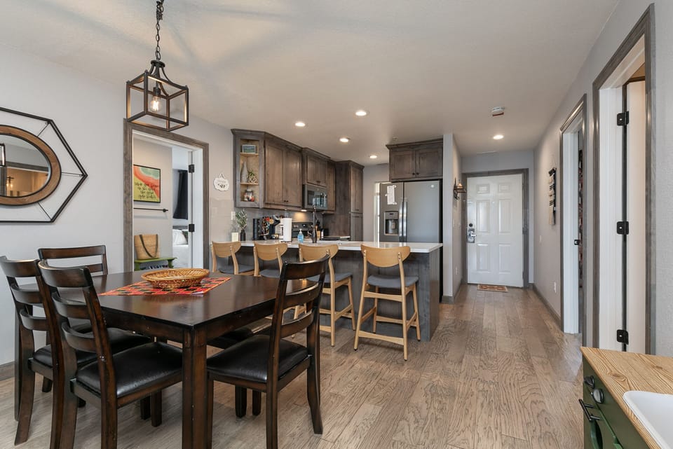 Dining Area and Kitchen