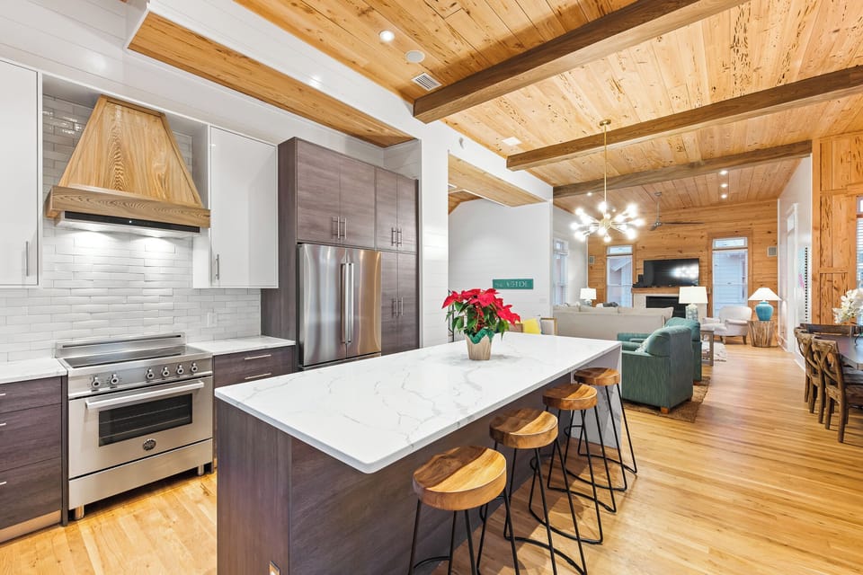 House, Multiple Beds, Pool Access, Ocean View | Private kitchen | Fridge, microwave, coffee/tea maker, toaster
