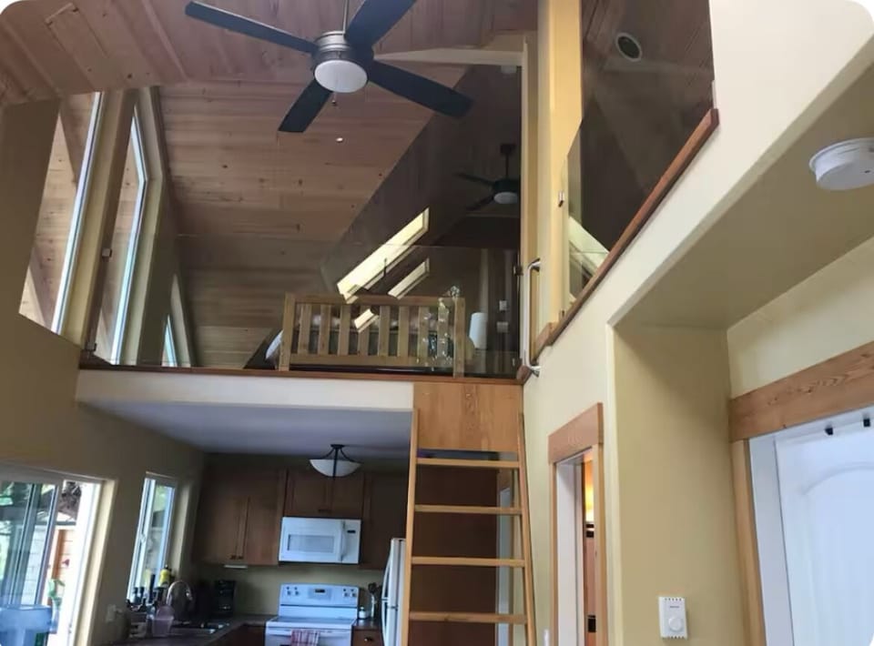 Stairs to loft