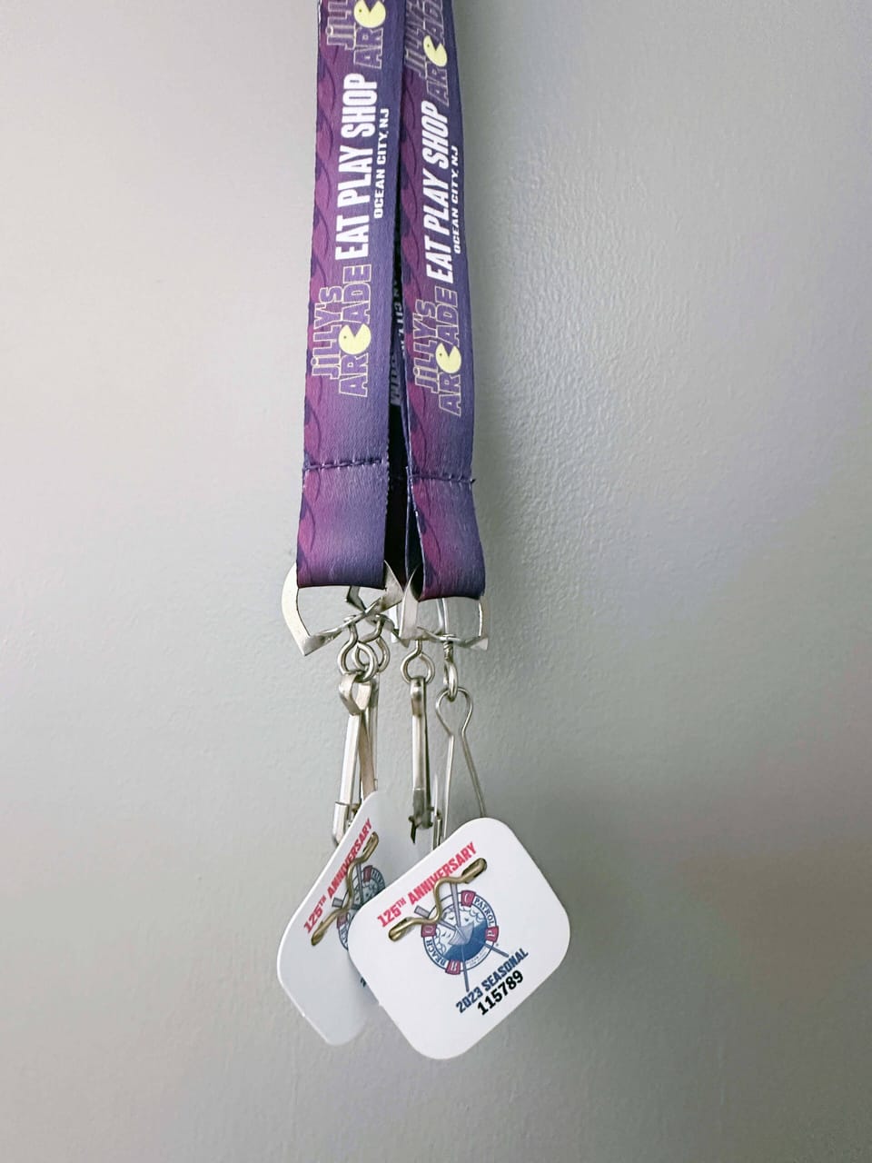 Beach tags for use during your stay