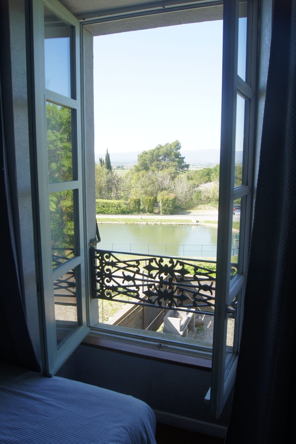 view of the canal from bedroom 2