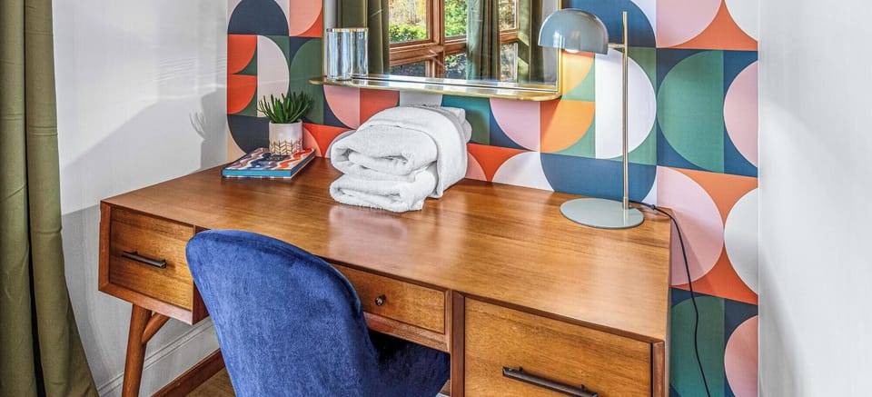 Squeeze in that last Zoom call or send that last email in the queen bedroom that is work-ready (high speed internet included) so you can enjoy the rest of your vacation.