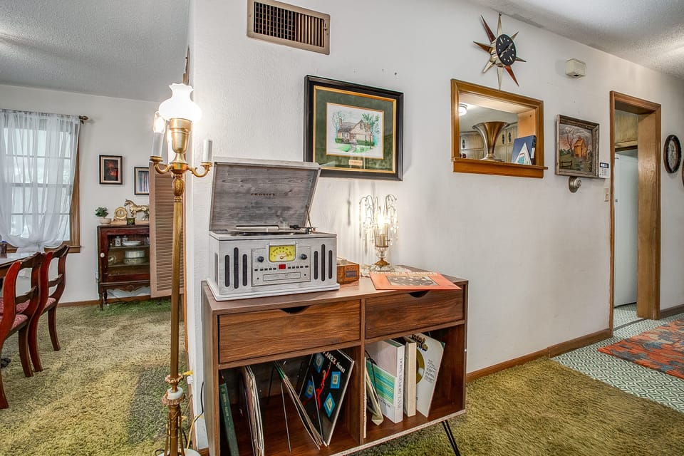 Enjoy real deal record player.