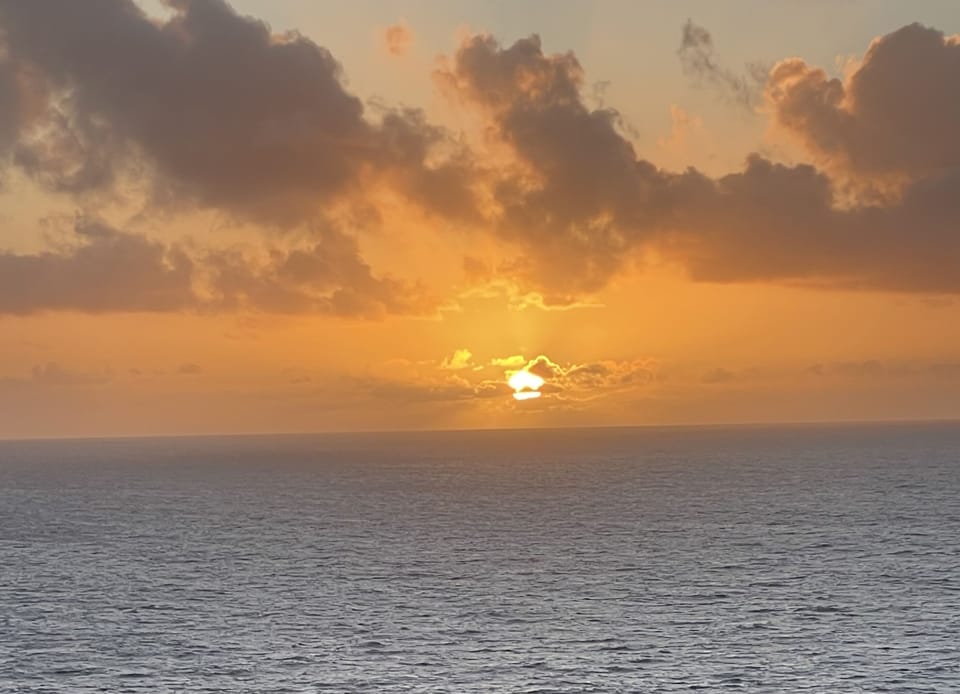 Sunrise from the Balcony