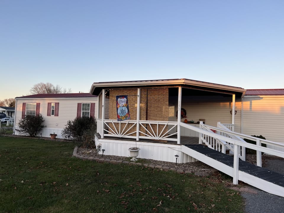 Wheel-Chair Accessible. Large 3 bedroom manufactured home, handicapped equipped.
