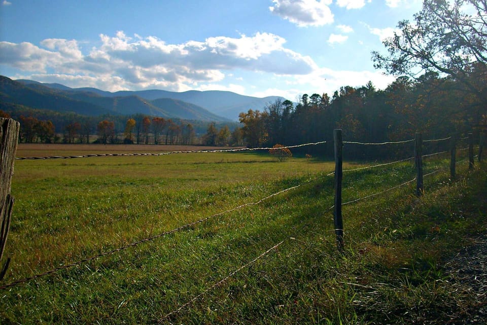 Cades Cove in the Great Smoky Mountains National Park
