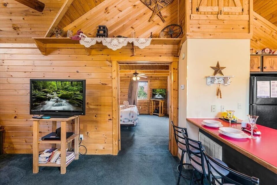 The Jarratt House's open living space