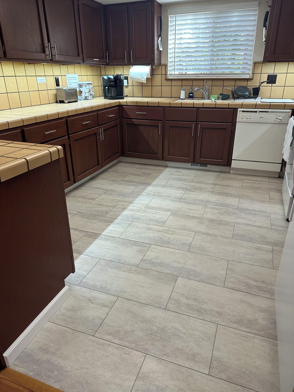 Spacious kitchen