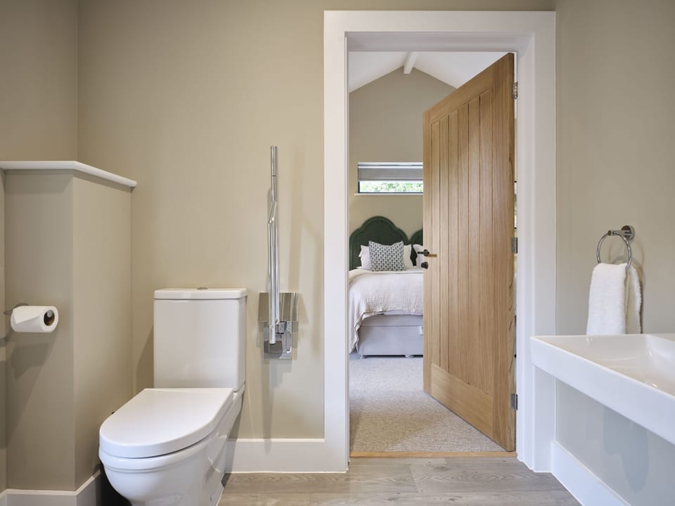 Family Cabin | Bathroom | Designer toiletries, towels, soap, shampoo