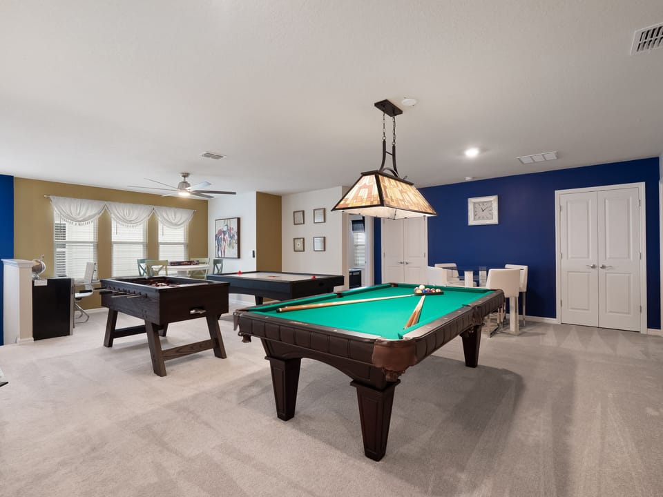 Spacious loft area with plenty of activities to enjoy