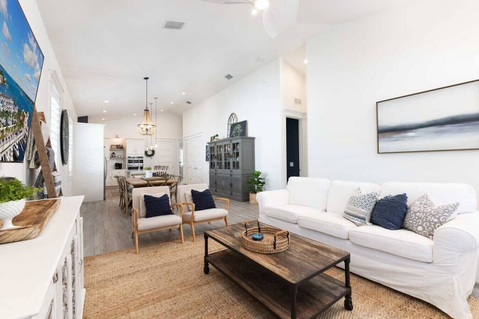 Snuggle up on the cozy couches