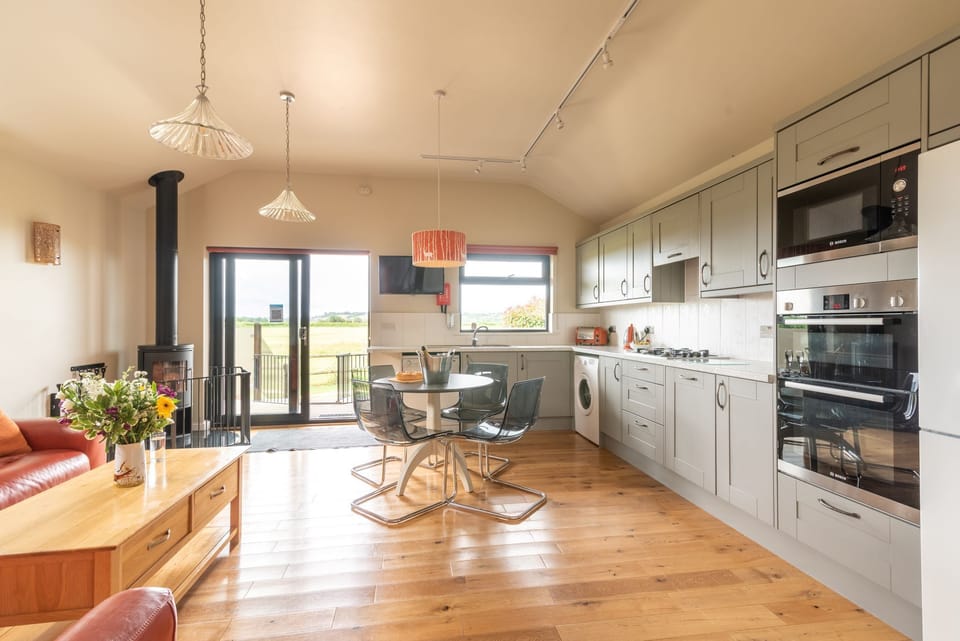 Open plan living area