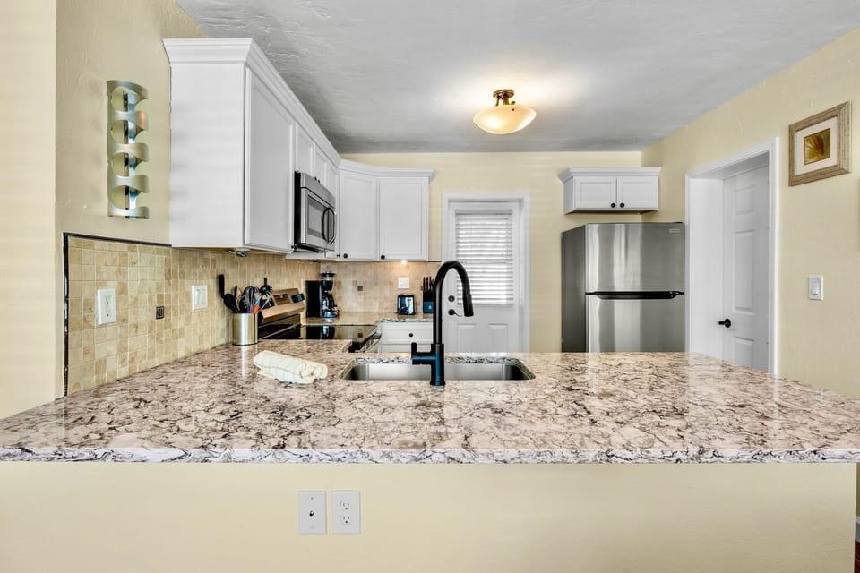 Spacious kitchen ready for family meals
