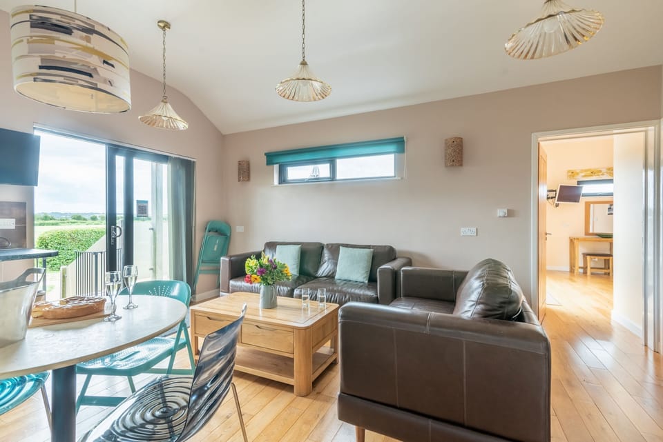 Open plan living area