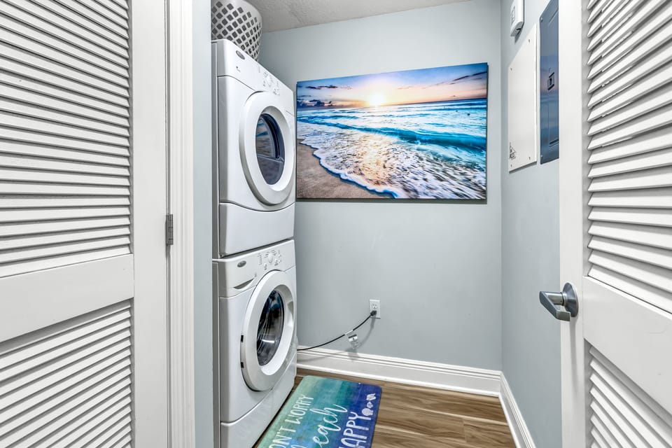 Private in unit laundry