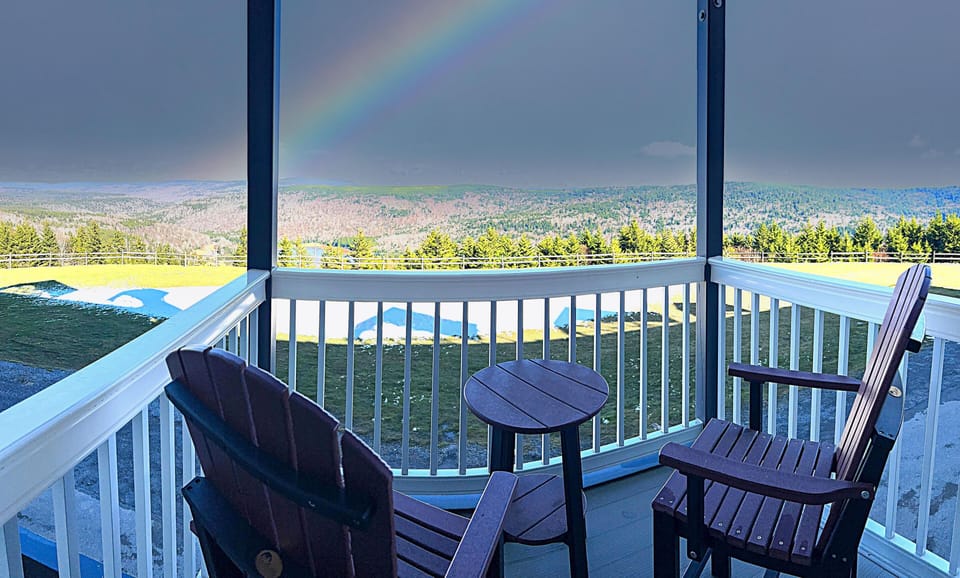 Majestic views from the deck!