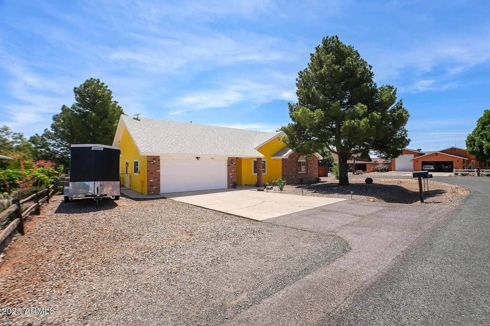 Ample parking with private driveway—perfect for multiple vehicles, trailers, or adventure gear