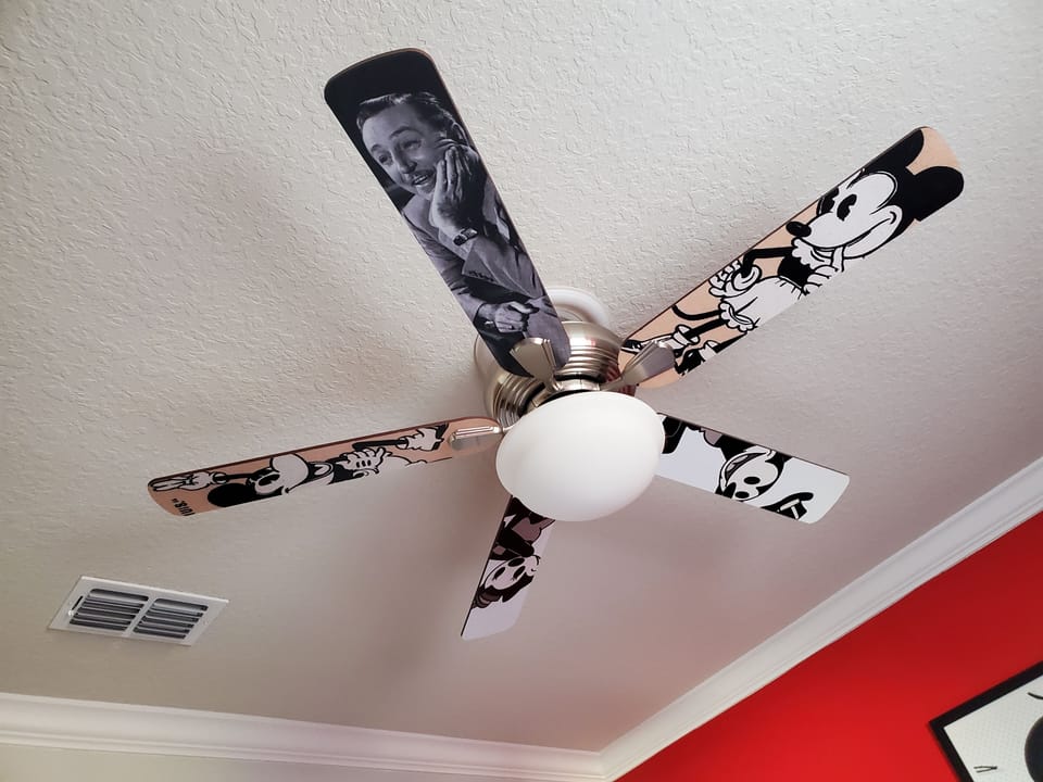 Custom Themed Fans In All Of The Second Floor Themed Bedrooms!