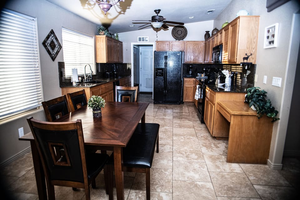 Kitchen and Dining area