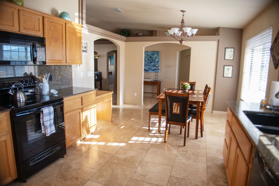 Kitchen and Dining Area