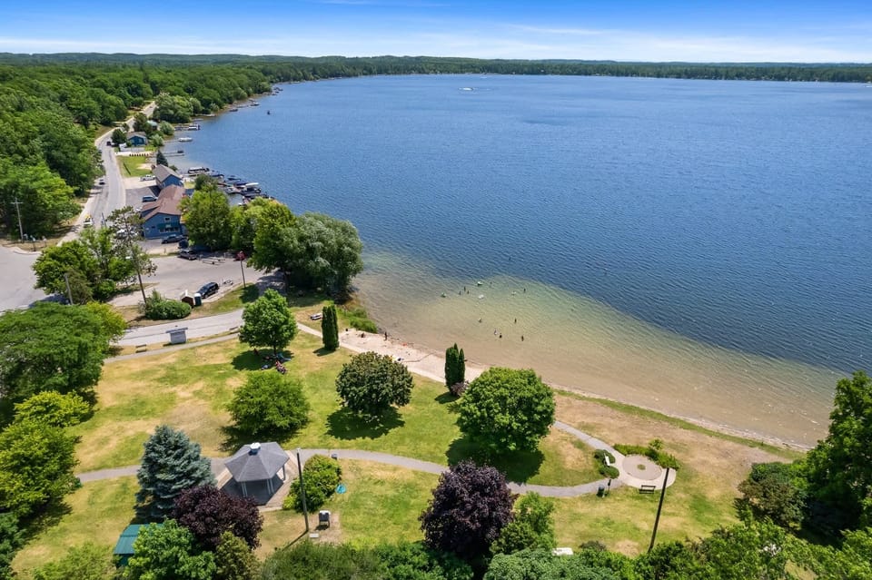 Fife Lake park & public beach!