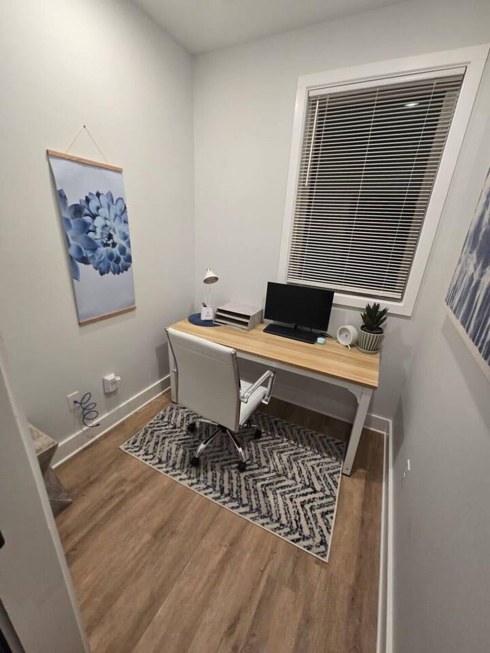 24` Computer monitor, full keyboard, mouse, and USB C dock provided!