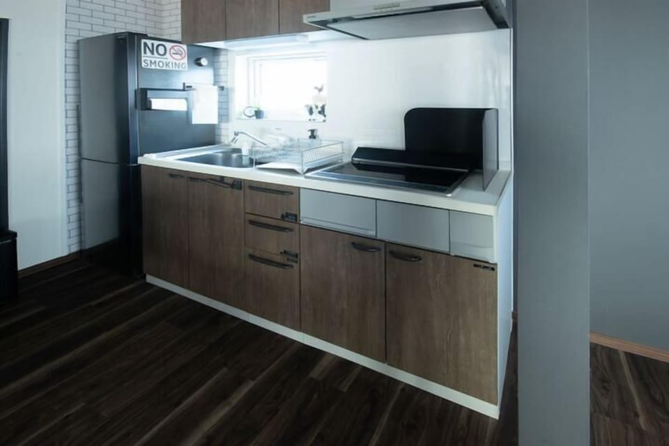 Villa | Private kitchen | Full-size fridge, microwave, stovetop, electric kettle