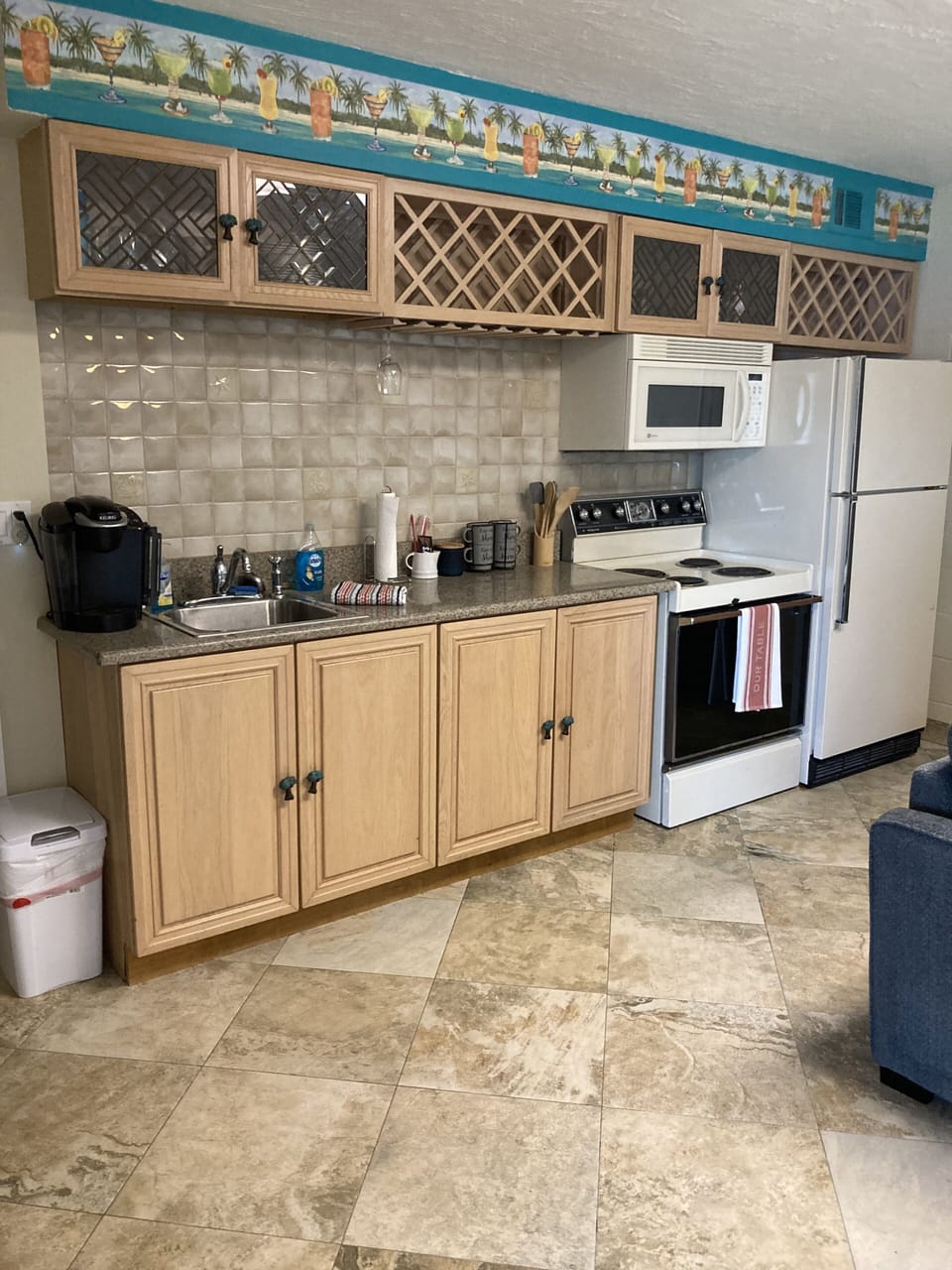 Downstairs kitchenette