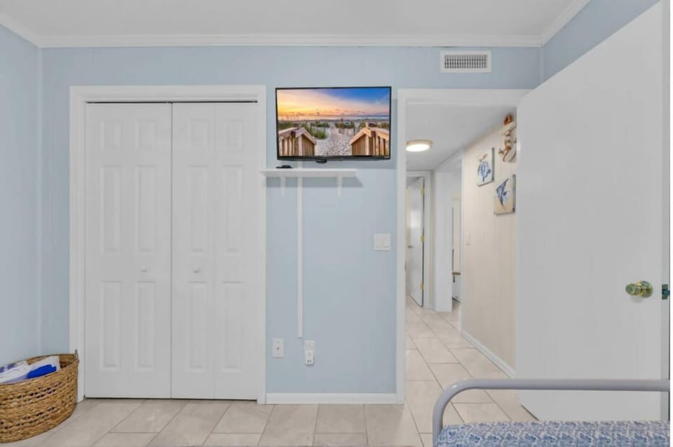 Roku TV in Guest Bedroom