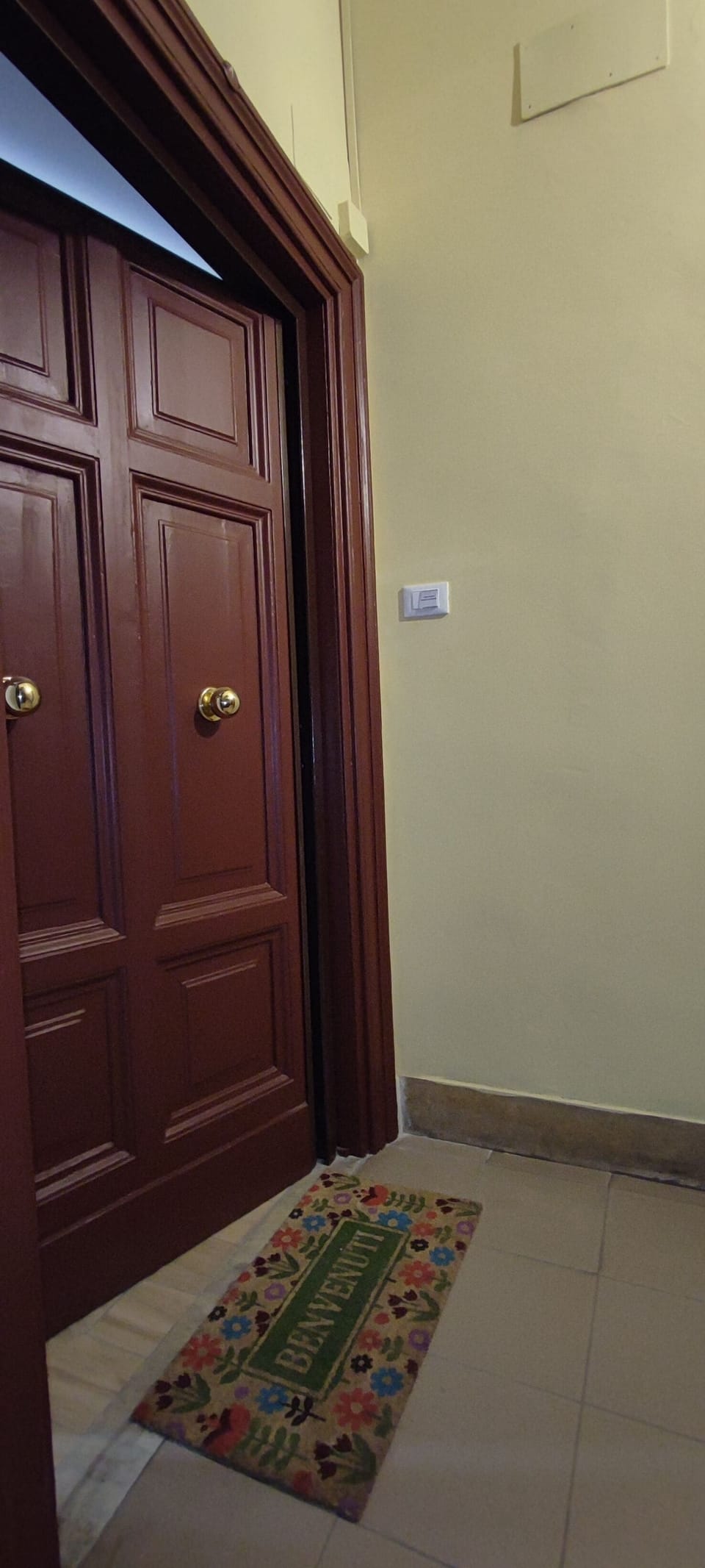 Interior entrance