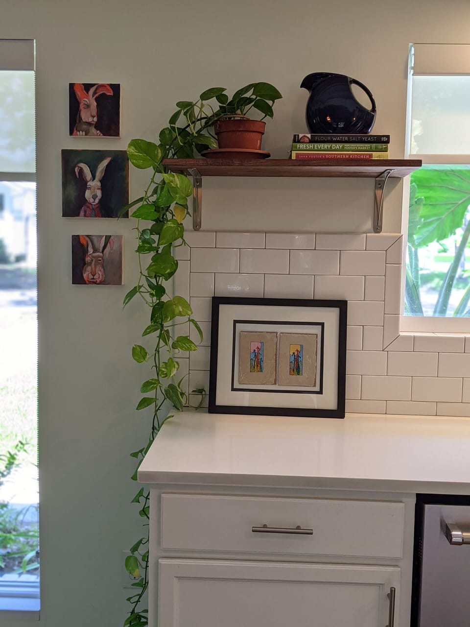 West pocket of the kitchen