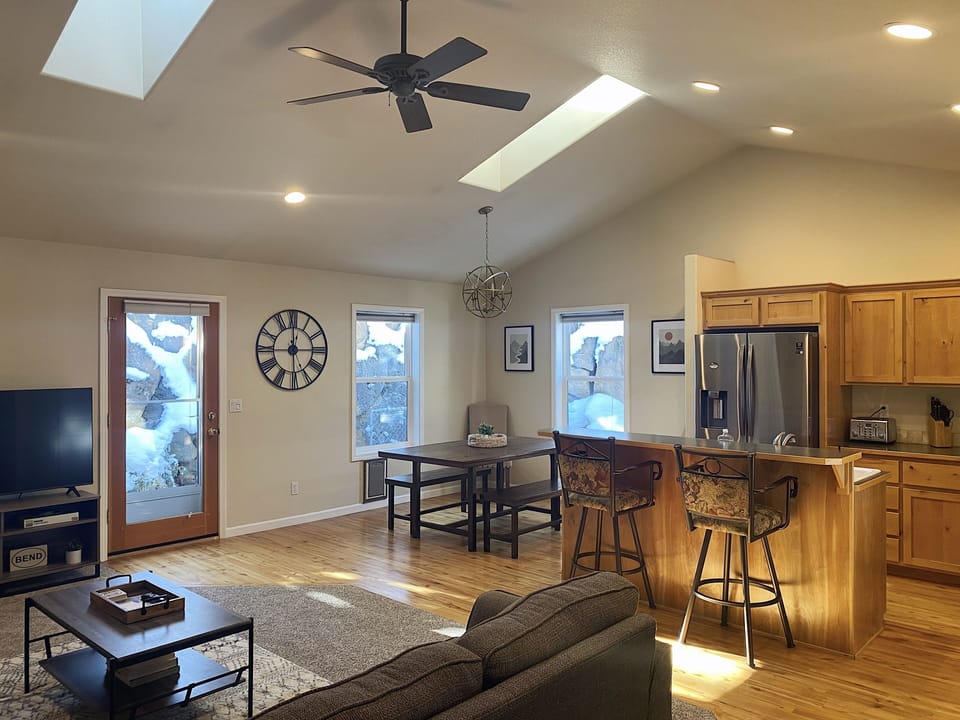 Kitchen and dining space