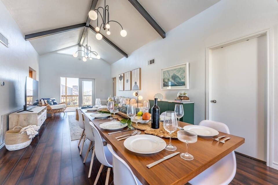 Imagine the conversations, laughter, and memories that will fill this stunning dining space. It's not just about dining, it's about creating unforgettable experiences together. Seats 10