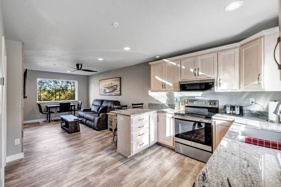 Open concept living area